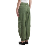 Pantalone Cargo Donna Deha Twill Effetto Sfumato Verde | NonSoloSport