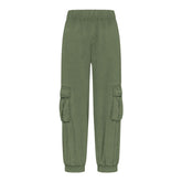 Pantalone Cargo Donna Deha Twill Effetto Sfumato Verde | NonSoloSport