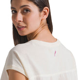 Top Donna Deha Seta Combinata Bianco | NonSoloSport