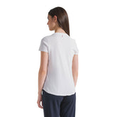 T-Shirt Donna Deha Cotone Flammé Bianco | NonSoloSport
