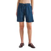 Shorts Donna Deha Lyocell Denim Blu | NonSoloSport