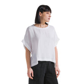 Top Donna Deha Lino Bianco | NonSoloSport