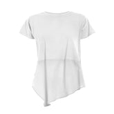 Deha T-Shirt Asimmetrica Donna Bianco | NonSoloSport