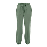 Deha Pantalone Jogger Lyocell Donna Verde | NonSoloSport