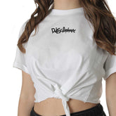 Disclaimer T-Shirt Donna Bianco | NonSoloSport