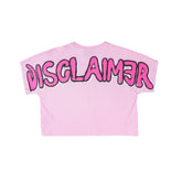 Disclaimer T-Shirt Logo Donna Rosa | NonSoloSport