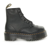 Dr. Martens Sinclair Milled Nappa Donna Nero | NonSoloSport