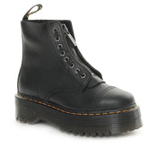 Dr. Martens Sinclair Milled Nappa Donna Nero | NonSoloSport