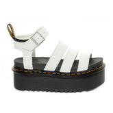 Dr Martens Blaire Quad Donna Bianco Nero | NonSoloSport