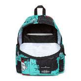 Zaino Eastpak Day Pak'r Basquiat Azzurro Nero | NonSoloSport