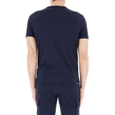 T-Shirt Uomo Emporio Armani 7 Logo Visibility Blu | NonSoloSport