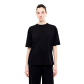 T-Shirt Donna Emporio Armani 7 Over Nero | NonSoloSport