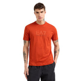 T-Shirt Uomo Emporio Armani 7 Visibility Arancione | NonSoloSport