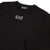 Felpa Bambino Emporio Armani 7 Core Identity Nero | NonSoloSport