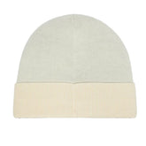 Berretto Emporio Armani 7 Beanie Big Logo Avorio Nero | NonSoloSport