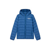 Giubbotto Bomber Ragazzo Emporio Armani 7 Core Identity Blu Chiaro | NonSoloSport