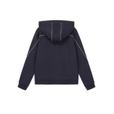 Felpa Ragazzo Emporio Armani 7 Logo Blu | NonSoloSport