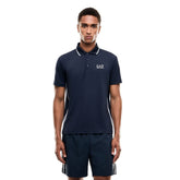 Polo Manica Corta Uomo Emporio Armani 7 Tennis Pro Bianco | NonSoloSport