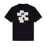 T-Shirt Uomo Emporio Armani 7 Back Print Graphic Memo Nero | NonSoloSport