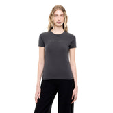 T-Shirt Donna Emporio Armani 7 Logo Series Marrone | NonSoloSport