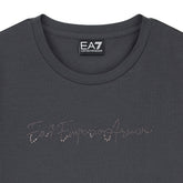 T-Shirt Donna Emporio Armani 7 Logo Series Marrone | NonSoloSport