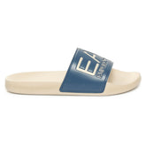 Ciabatta Emporio Armani 7 T04 Blu Bianco | NonSoloSport