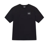T-Shirt Uomo Emporio Armani 7 Logo Badge Nero | NonSoloSport