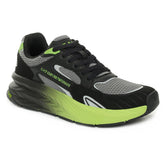 Sneakers Uomo Emporio Armani 7 Crusher Sonic Mix Nero Grigio Lime | NonSoloSport