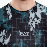 T-Shirt Uomo Emporio Armani 7 Vigor 7 Graphic Nero Multicolor | NonSoloSport