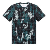 T-Shirt Uomo Emporio Armani 7 Vigor 7 Graphic Nero Multicolor | NonSoloSport