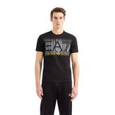 Emporio Armani 7 T-Shirt Graphic Series Uomo Nero | NonSoloSport