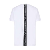 T-Shirt Uomo Emporio Armani 7 Manica Corta Cotone Sporty Logo Bianco | NonSoloSport