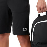 Emporio Armani 7 Shorts Core Identity Uomo Nero | NonSoloSport