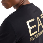 T-Shirt Uomo Emporio Armani 7 Logo Series Nero | NonSoloSport