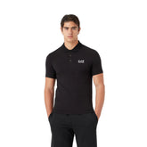 Emporio Armani 7 Polo Core Identity Uomo Nero | NonSoloSport