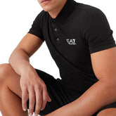 Emporio Armani 7 Polo Core Identity Uomo Nero | NonSoloSport