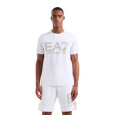 Emporio Armani 7 T-Shirt Logo Series Uomo Blu | NonSoloSport