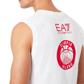 Emporio Armani 7 Canotta Olimpia Milano Uomo Bianco | NonSoloSport