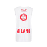 Emporio Armani 7 Canotta Olimpia Milano Uomo Bianco | NonSoloSport