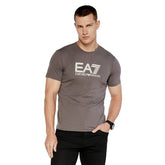 T-Shirt Uomo Emporio Armani 7 Stretch Visibility Grigio | NonSoloSport