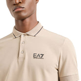 Polo Uomo Emporio Armani 7 Core Identity Beige | NonSoloSport