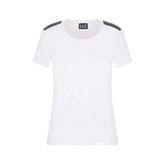 Emporio Armani 7 T-Shirt Logo Series Donna Bianco | NonSoloSport