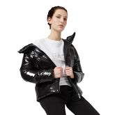 EA7 Felpa Fundamental Sporty Donna Bianco Oro | NonSoloSport