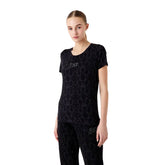 T-Shirt Donna Emporio Armani 7 Phyton Nero | NonSoloSport