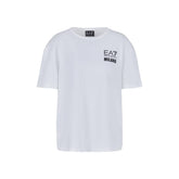 Emporio Armani 7 T-Shirt Logo Series Donna Bianco | NonSoloSport