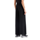 Emporio Armani 7 Pantaloni Precious Donna Nero | NonSoloSport