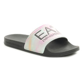Ciabatta Emporio Armani 7 Sea World Visibility Slipper Nero Bianco | NonSoloSport