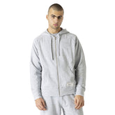 Everlast Felpa French Terry Full Zip Hob Uomo Grigio | NonSoloSport