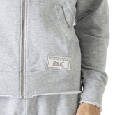 Everlast Felpa French Terry Full Zip Hob Uomo Grigio | NonSoloSport