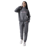 Felpa Donna Everlast Collo Alto Grigio | NonSoloSport